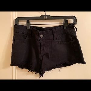 Siwy Black Denim Shorts, Size 26